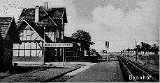 Bahnhof Rotenkamp - Alte Postkartenaufnahme